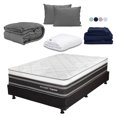 thumbnail image 1 of Colchón Matrimonial Restonic Ergosum Box Almohadas 2Pack Protector de Colchón Sábanas Softy Edredón Homy, 1 of 8