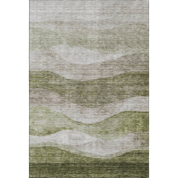 Dalyn Rugs Premium Machine Washable Mayfield AMF1141 Green 2'6" x 3'10" Rug
