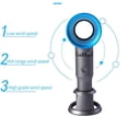 thumbnail image 4 of Ventilador Sin Aspas Mini Refrigerador Portátil Recargable por USB Ventilador Práctico Sin Hojas con 3 Velocidades de Ventilador (Gr, 4 of 5