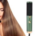 thumbnail image 4 of Cepillo De Pelo Caliente, Alisador De Pelo Profesional Temperatura Constante Fácil Y Rápido Para Hacer Peinados Para Mujeres Para Peluquería Para Niñas Cergrey Enchufe de EE. UU. 110V, 4 of 8