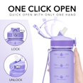 thumbnail image 5 of Botellas De Agua Hyeta De 32 Oz Con Pajita: Manténgase Motivado E Hidratado Con Horarios Convenientes Para Beber Marcas Duraderas A Prueba De Fugas, 5 of 5