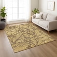 thumbnail image 6 of Addison Rugs Chantille Indoor/Outdoor Transitional Abstract Gold Machine Washable Rectangle Rug, 8' x 10', 6 of 8