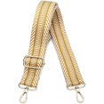 thumbnail image 1 of Desiderio Correa de hombro amarilla, bordado étnico, cinturón de repuesto, correa para el hombro, correa ajustable para bolso de hombro, correas para bolsos de mujer, niñas, accesorios de bricolaje, 1 of 7