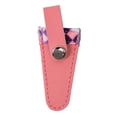 thumbnail image 1 of Funda Protectora de Cuero Sintético para Tijeras de Manualidades, 8 X 3 Cm, Elegante Estuche de Almacenamiento para Tijeras de Bordar Y Coser. Rosa, 1 of 9