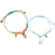 thumbnail image 4 of 2 pulseras de hilo trenzado para parejas, ajustables, hechas a mano., 4 of 8
