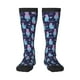 thumbnail image 1 of Balery Silhouette Cats Calcetines novedosos Calcetines deportivos Calcetines hasta la rodilla Calcetines de algodón Calcetines originales y geniales, 1 of 6
