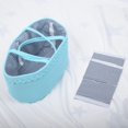 thumbnail image 1 of Organizador portátil para pañales de bebé, organizador de almacenamiento para coche, contenedor de inserciones extraíbles, cestas para artículos Macarena Organizador de pañales, 1 of 8