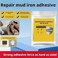 thumbnail image 2 of 2SET Plastic Steel Mud Iron Glue, Welding High-Strength Metal Repair Adhesive, Waterproof Heat Resistant Epoxy Glue for Pipes, Wall Holes, Wood, Plastic, DIY Sealing and Bonding Projects, 2 of 7