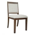 thumbnail image 5 of HomePop Open Back Upholstered Dining Chair, Set of 2, Neutral, 5 of 12
