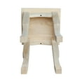 thumbnail image 5 of International Concepts Unfinished Solid Wood 21-Inch Square Accent Table, Plant Stand, 5 of 6