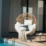 Walsunny Outdoor Patio Egg Chair - Beige