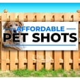 thumbnail image 1 of Affordable Pet Shots 13 oz Vinyl Banner With Metal Grommets, 1 of 4