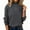 Dark Gray, variant on Women's Oversized Pullover Sweatshirt, Long Sleeve Fleece Lined Crewneck, Loose Fit Warm Casual Top, Plus Size Streetwear Sweatshirt Beige L