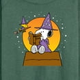 thumbnail image 3 of Peanuts - Sorcerer Snoopy Woodstock - Women's Lightweight French Terry Long Sleeve Shirt, 3 of 6