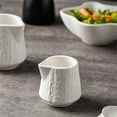 thumbnail image 4 of Simple Ceramic Milk Pitcher With Pointed Mouth Multi-purpose Sauce Pot Gravy Boat, 4 of 7