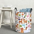 thumbnail image 6 of Susaid Animal Cartoon Style Print Waterproof Oxford Cloth Storage Circular Laundry Hamper BasketCapacity for Home-Small, 6 of 6