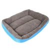 Pet Dog Cat Bed Machine Washable Soft Cushion Plush House With Nonskid Bottom