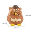 thumbnail image 4 of Shisuyan Eye Popping Squeeze Toys Owl Shape TPR 3Pack 2.95X2.56X1.97In, 4 of 9