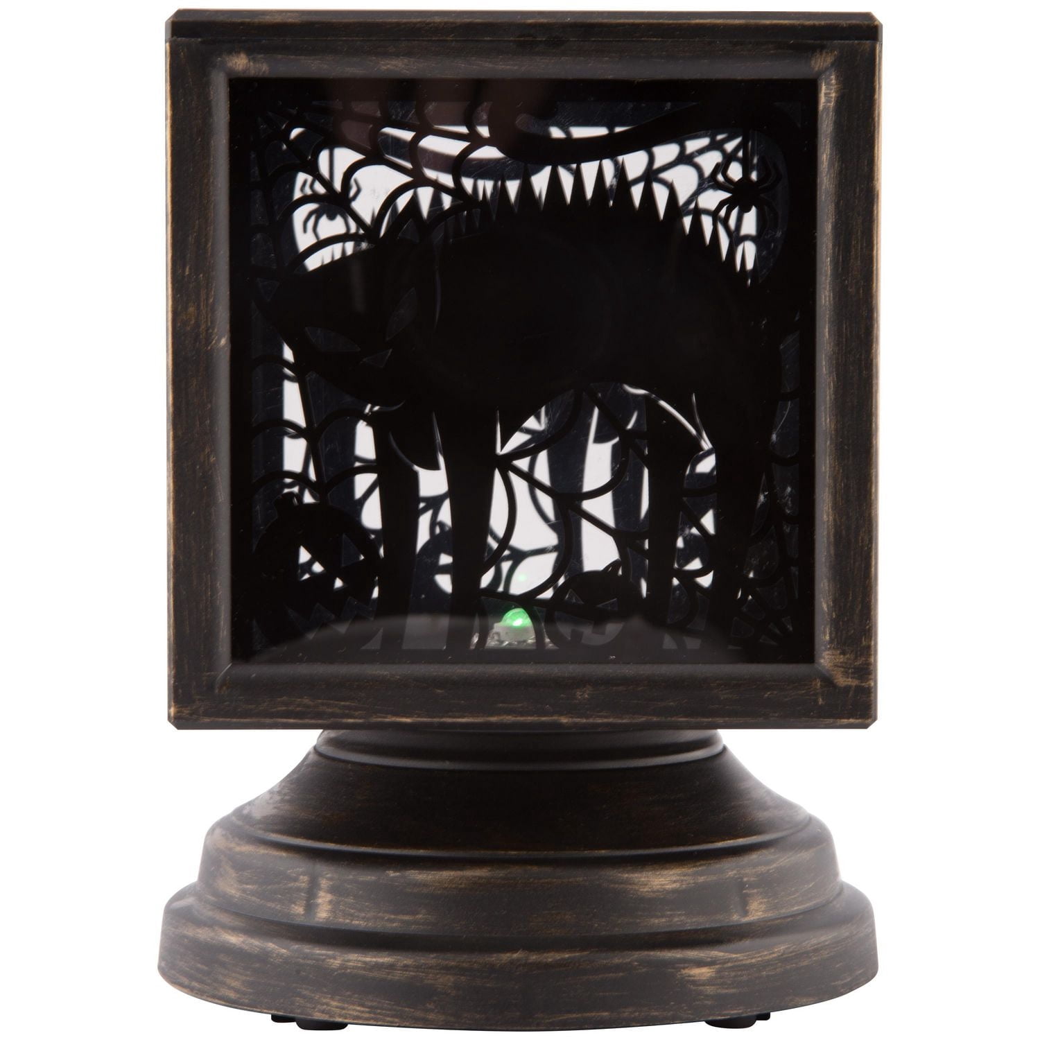 Halloween Lightshow Projection CubeXCube Black Cat Scene (Green)