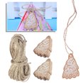 thumbnail image 4 of 50 Pcs Christmas Series Kraft Paper Hanging Tags with 10m String Gift Baking Food Package Tags for Wedding Party (Christmas Tree), 4 of 7