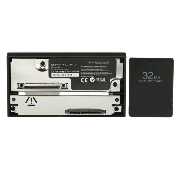 Adaptador de disco duro para PS2, interfaz SATA profesional, adaptador de disco duro HDD con tarjeta de memoria FMCBV1.966 de 32MB para PS2