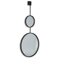 thumbnail image 3 of Signature Design by Ashley Contemporary Brewer Accent Mirror  Black, 3 of 4