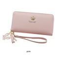 thumbnail image 4 of ZheElen Trendy Card Holder Wallet For Women Essential Accessory For Every Occasion pink 1Set, 4 of 6