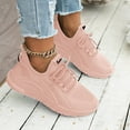 thumbnail image 6 of Womens Breathable Sneakers Fashion Mesh Comfortable Walking Sheankers Flying Kniting Running Shoes, 6 of 7