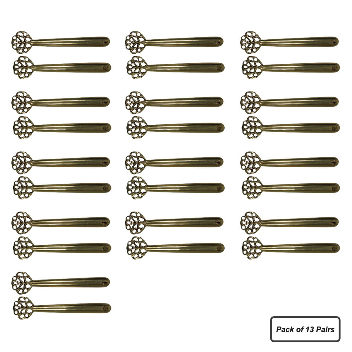 Carpet Arm Stair Holder Solid Brass Pair of 13 - Walmart.com