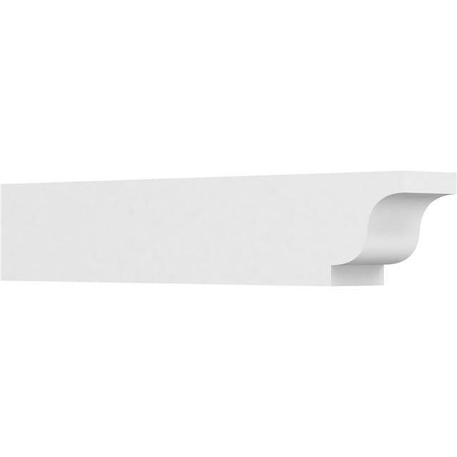 Ekena Millwork RFTP06X08X42NEW 8 x 6 x 42 in. Standard Newport Architectural Grade PVC Rafter Tail