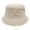 Beige, variant on ZQUUVOU Bucket Hat Cotton Fishing Visor Men Sun Hunting Cotton Summer Camping White