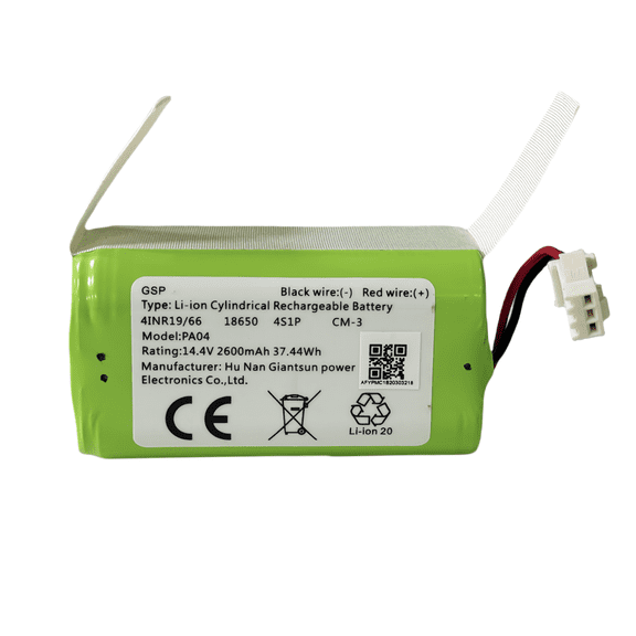 PA04 Replacement Battery for Ecovacs Deebot N79 N79S DN622 661 (2600mAh 37.44Wh 14.4V)