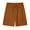 Brown Shorts for Men, variant on Men's Lightweight Drawstring Shorts Relaxed Style Elastic Waist Closure Soft Fabric for Summer Casual Lounging Beige L