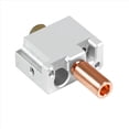 thumbnail image 2 of 2X para la Impresora 3D V400, Piezas del Extrusor de la Boquilla del Hotend, Cabezal de Impresión, Bloque de de Latón, Garganta Revestida de Cobre, 2 of 3
