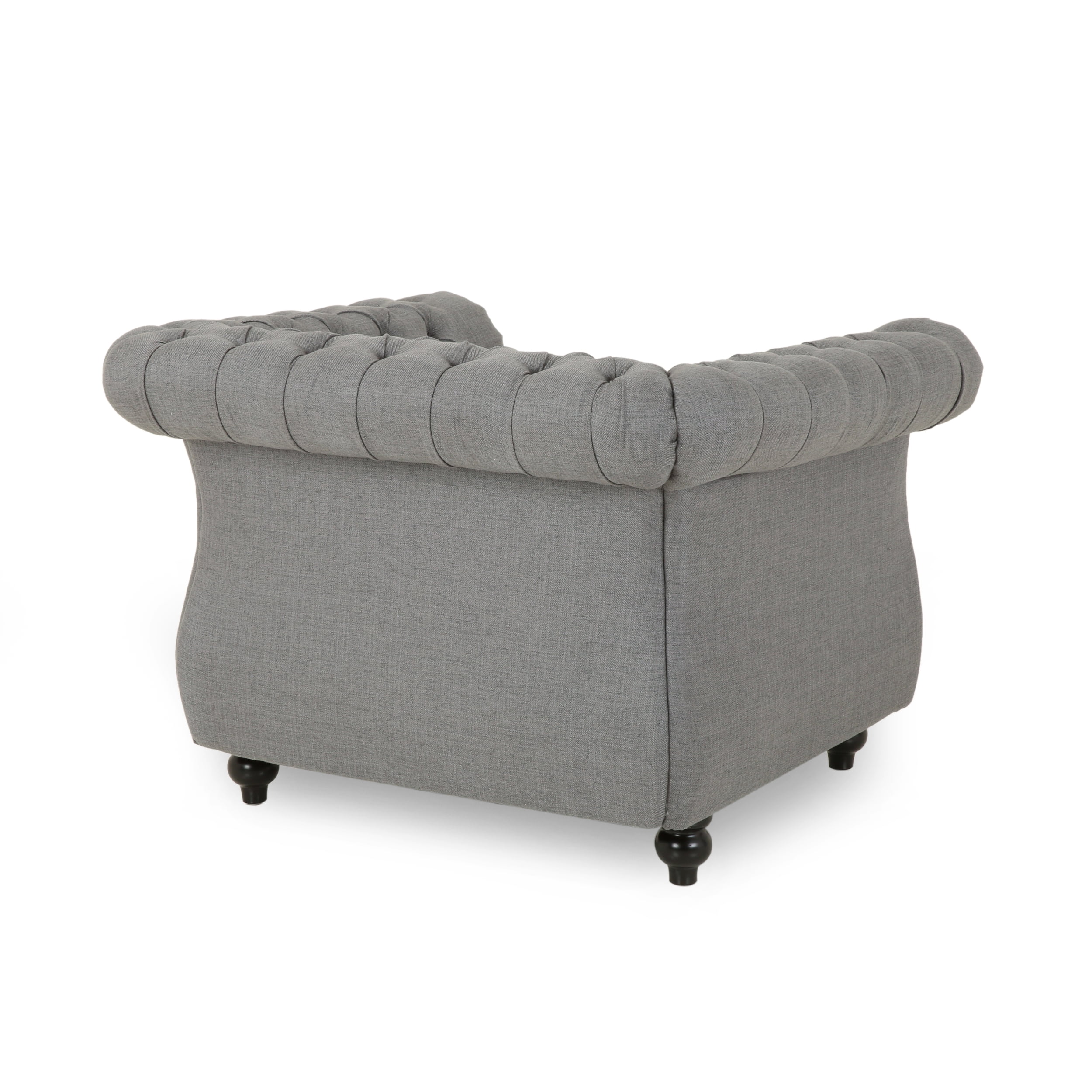 Noble House Millie Club Chair, Dark Gray