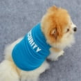 thumbnail image 5 of Dog Printed Pullover Small Dogs Shirt Tops Cat Dog Sweater Cute Pet Dress Winter Warm Vest Pet Dog Jacket Blue Medium, 5 of 5