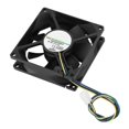 thumbnail image 3 of 8CM4PinPWMTemperatureControlChassisCoolingFanCooler-SHLF0812KHE-11DC12V0.41A, 3 of 5