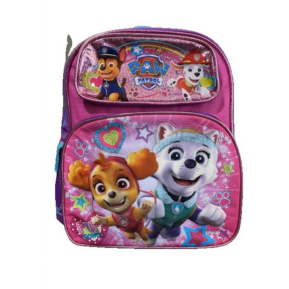 Paw Patrol 'Paw Print Hearts' Deluxe Toddler 12 Inch Backpack