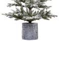thumbnail image 6 of Haute Decor 5 Ft Pre-Lit Flocked Fir Potted Christmas Tree, 6 of 6