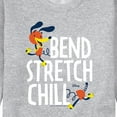 thumbnail image 3 of Toy Story - Slinky Dog Bend Stretch Chill - Men's Crew Neck Fleece Pullover, 3 of 5