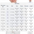 thumbnail image 4 of QIUOMBBP School Uniform Shirts for Boy Long Sleeve Button Down Dress Shirt Kids Casual Summer Spring Clothes, Blue, 150, 4 of 8