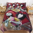 thumbnail image 1 of The Nightmare Before Christmas Luxury Handling Daily Rest Machine Friendly Touch Durable Zip Duvet Cover Sets Performance, 1 of 5