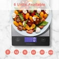 thumbnail image 4 of Báscula para alimentos CROWNFUL recargable de acero inoxidable 304 de 15 kg, 4 of 8