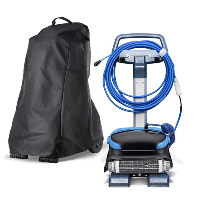 Pool Pool Cleaner Caddy Cover 420D Oxford Cloth Rain Proof Universal Robotic Pool Cleaner Dust Cover for Outdoor