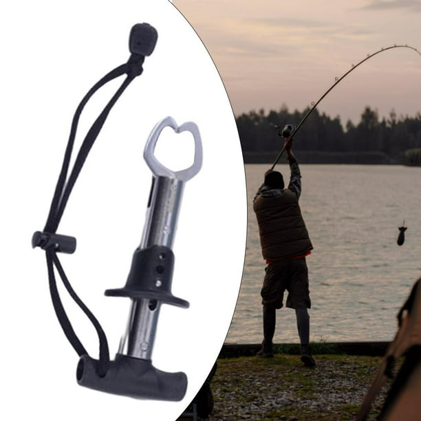 Durable Fish Lip Gripper 33lbs Portable Clip with Scale Professional Fish  Holder Soft Hand Fish Grabber Slip Fishing Lip Gripper Tool 155x19mm 
