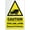 Warning Sign 3, variant on Caution Stop Entering Biosecure Facility Aluminum Sign 12 x 8 Inches - UV Ink Printed, Durable for House, Business, Indoor Outdoor Lab, Farm Use