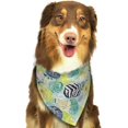 thumbnail image 6 of Disketp Shell Clam Dog Bandanas 1PC Triangle Adjustable Puppy Bandana Bib Handkerchief for Large Medium Girl Dogs Pets Gift, 6 of 6