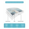 thumbnail image 5 of Quilts Twin Size, Coastal Seagull Soft Comforter Bedding Set for Bed, Summer Beach Ocean Bird Watercolor Lightweight Quilted Bedspread with Pillow Cover(2 Pieces) for All Season, 68x86 Inch, 5 of 6