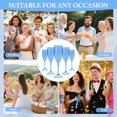 thumbnail image 6 of ZHURUININ Reusable Pure Plastic Champagne Flutes ，7oz，12pack, 6 of 6
