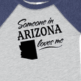 thumbnail image 4 of Inktastic Someone in Arizona Loves Me Boys or Girls Baby Bodysuit, 4 of 5